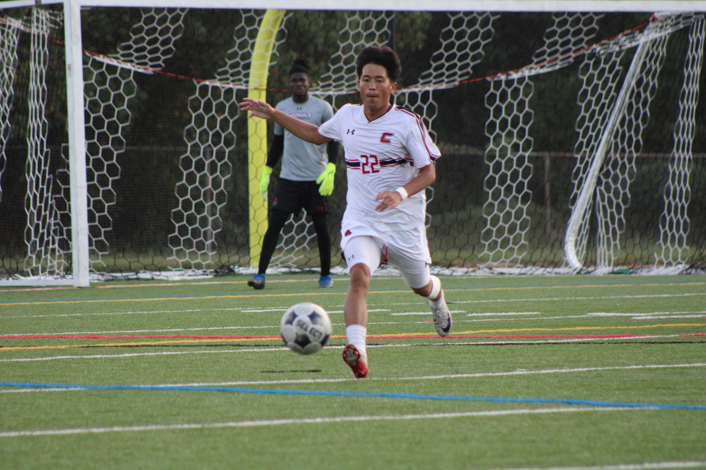 Riverhawks defeat Cardinals 5-0 in a tough battle