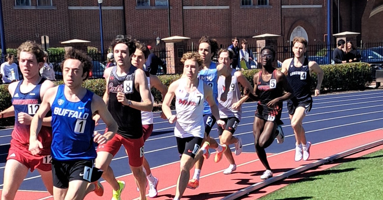 Cardinals Track & Field Open Up Season at Univ of Richmond Freshman Ohene Obiri Yeboah competed in 1500 meters.